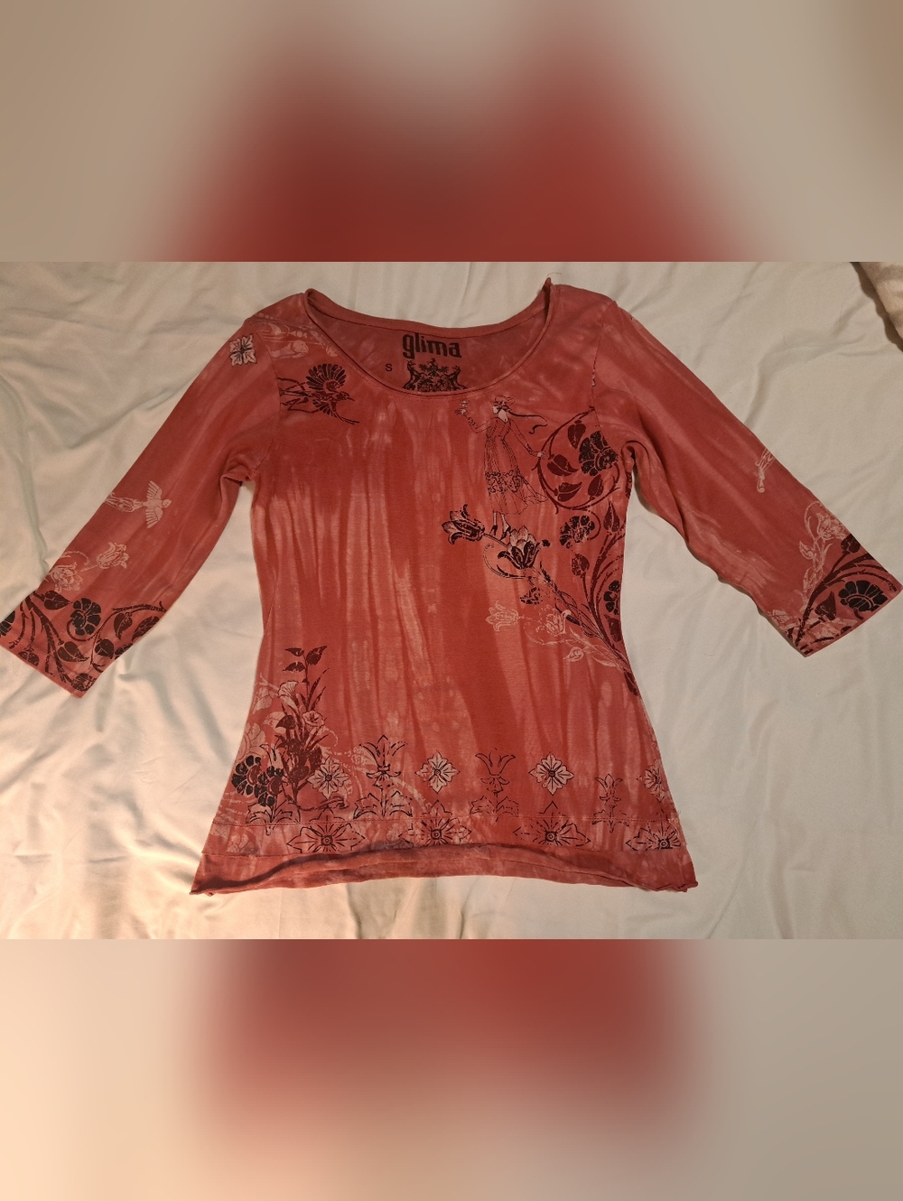 Glima Shirt 3/4 Sleeves Small